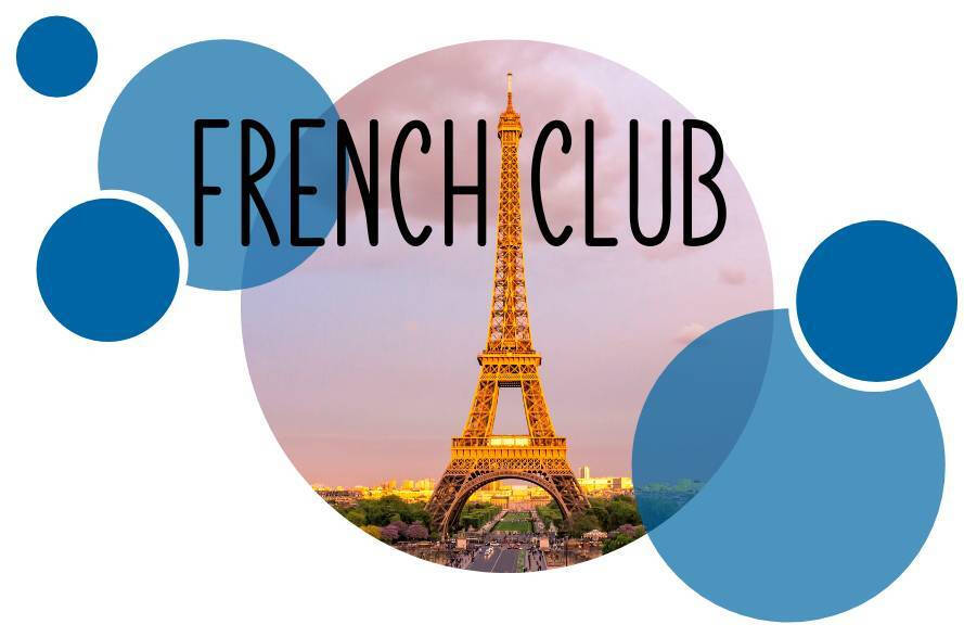 French Club Logo with Eiffel Tower in Background